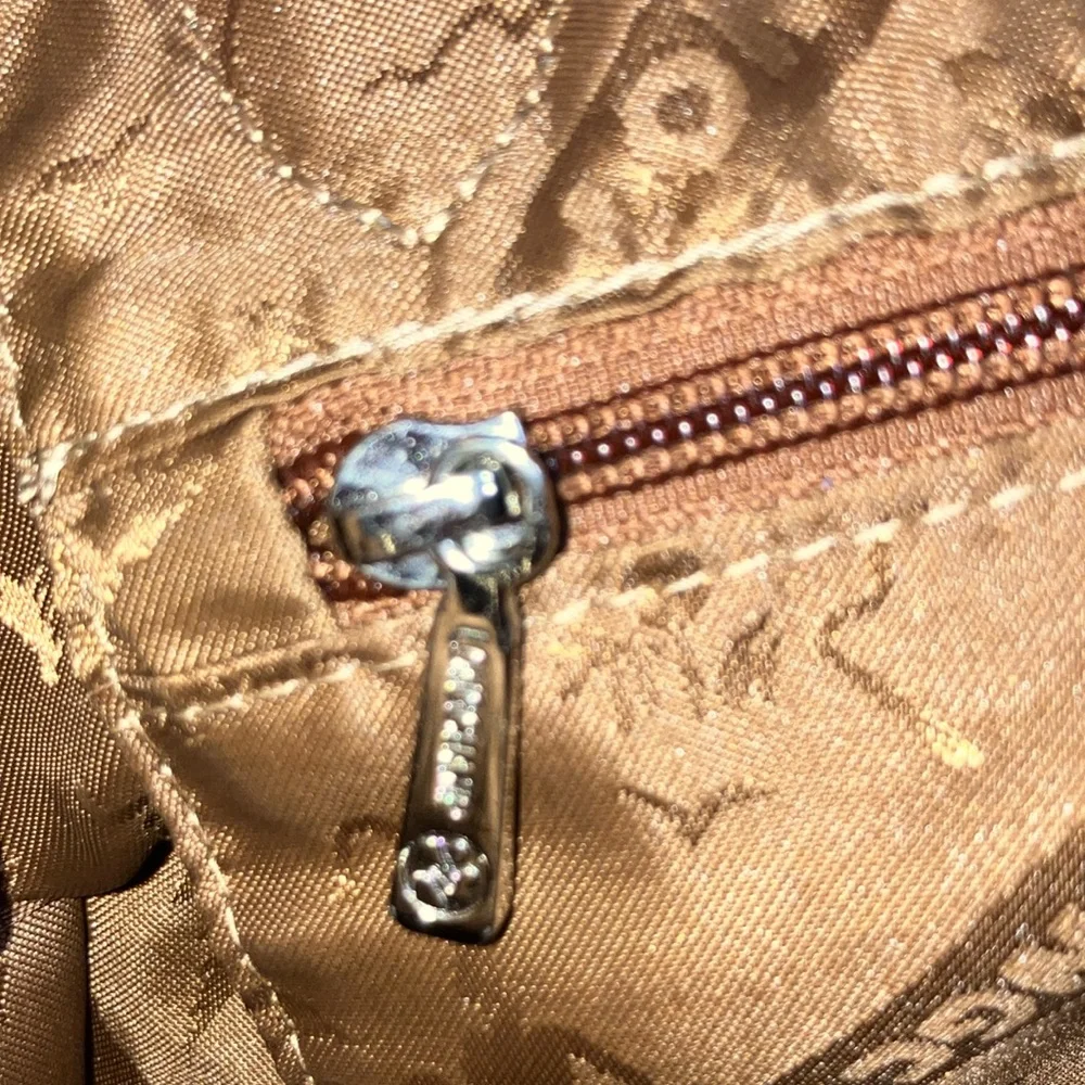 Longchamp Le Pliage Cuir Blue all leather tote bag - Picture 13 of 16